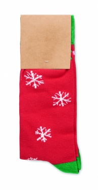 Logotrade promotional giveaway picture of: Pair of Christmas socks L